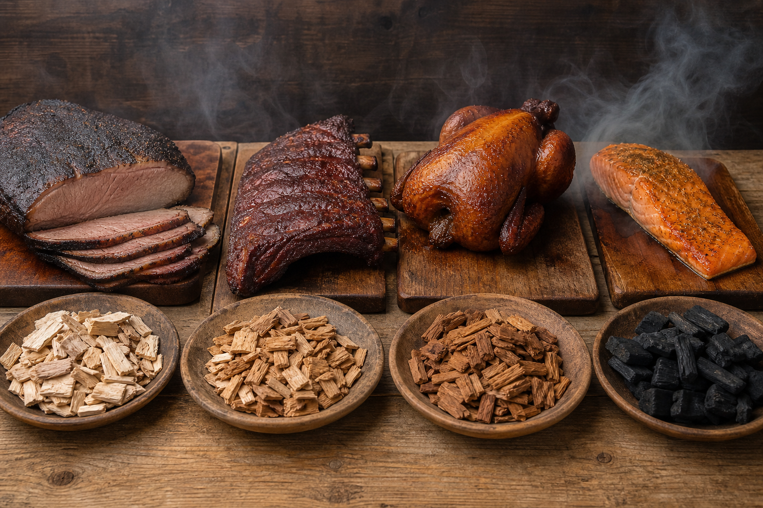 Bois de fumage : l’essence idéale pour chaque viande